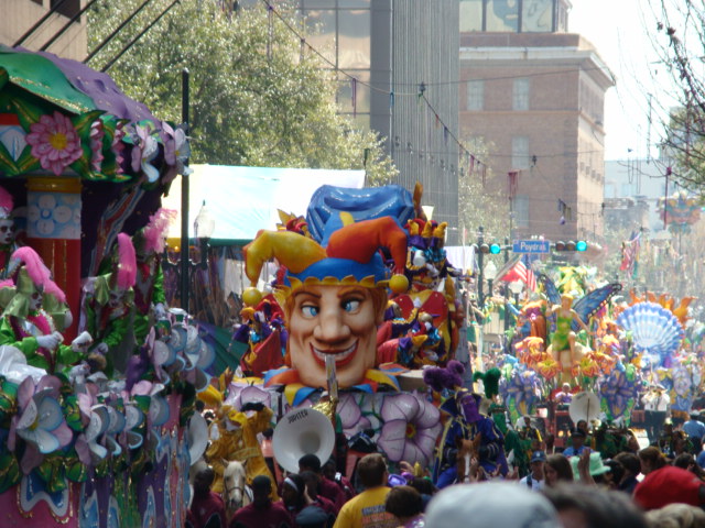 Mardi Gras Parade in New Orleans